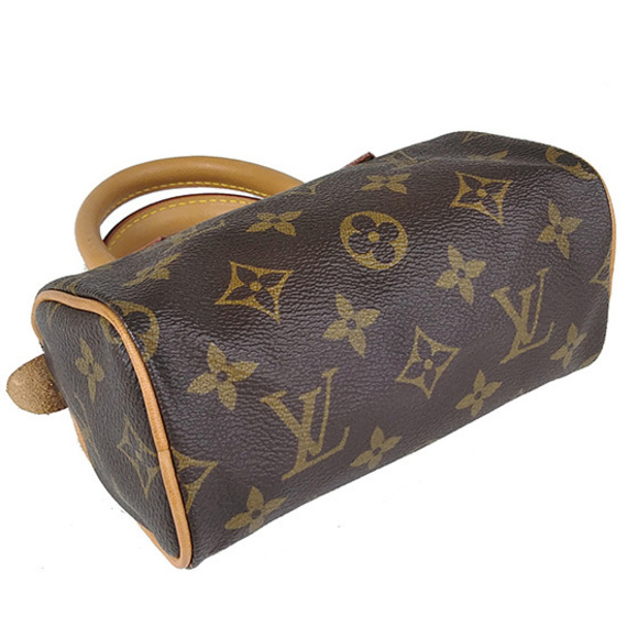 Louis Vuitton Monogram Mini Speedy Handbag - Picture 4 of 6